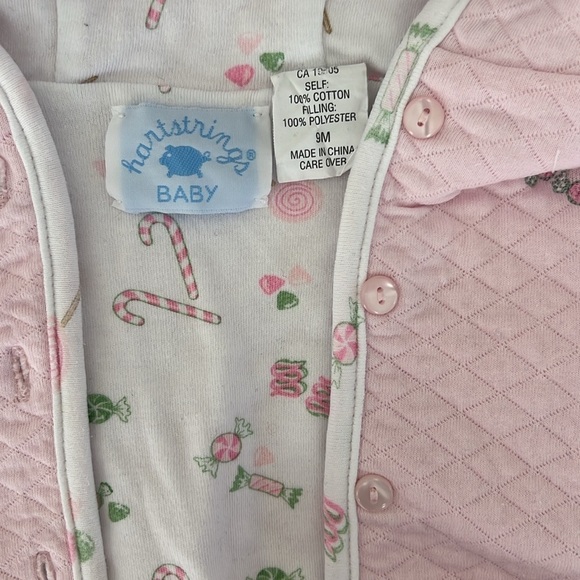 9M vintage Hartstrings Holiday‎ Sweat Suit - Picture 2 of 7